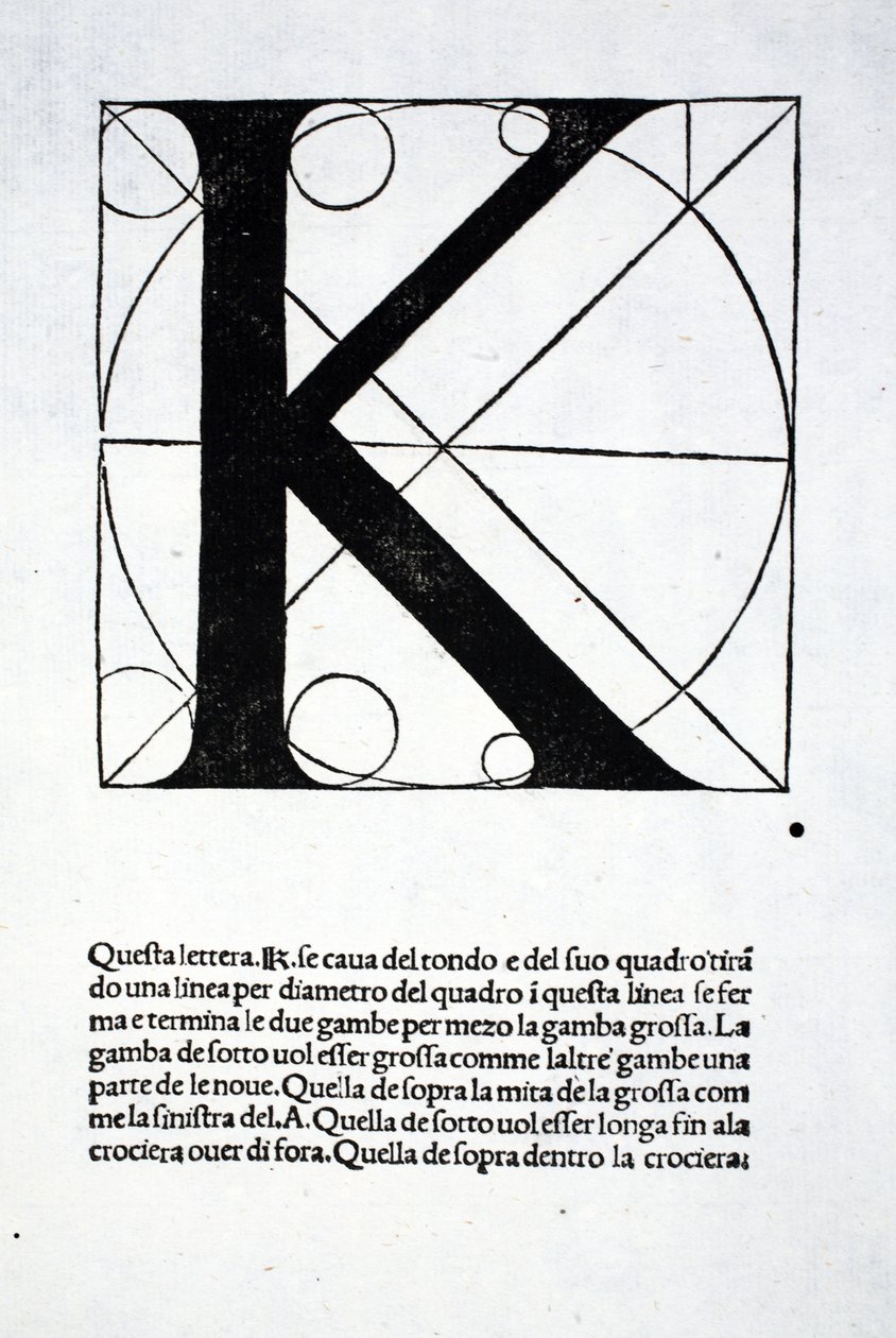 K, illustratie uit 