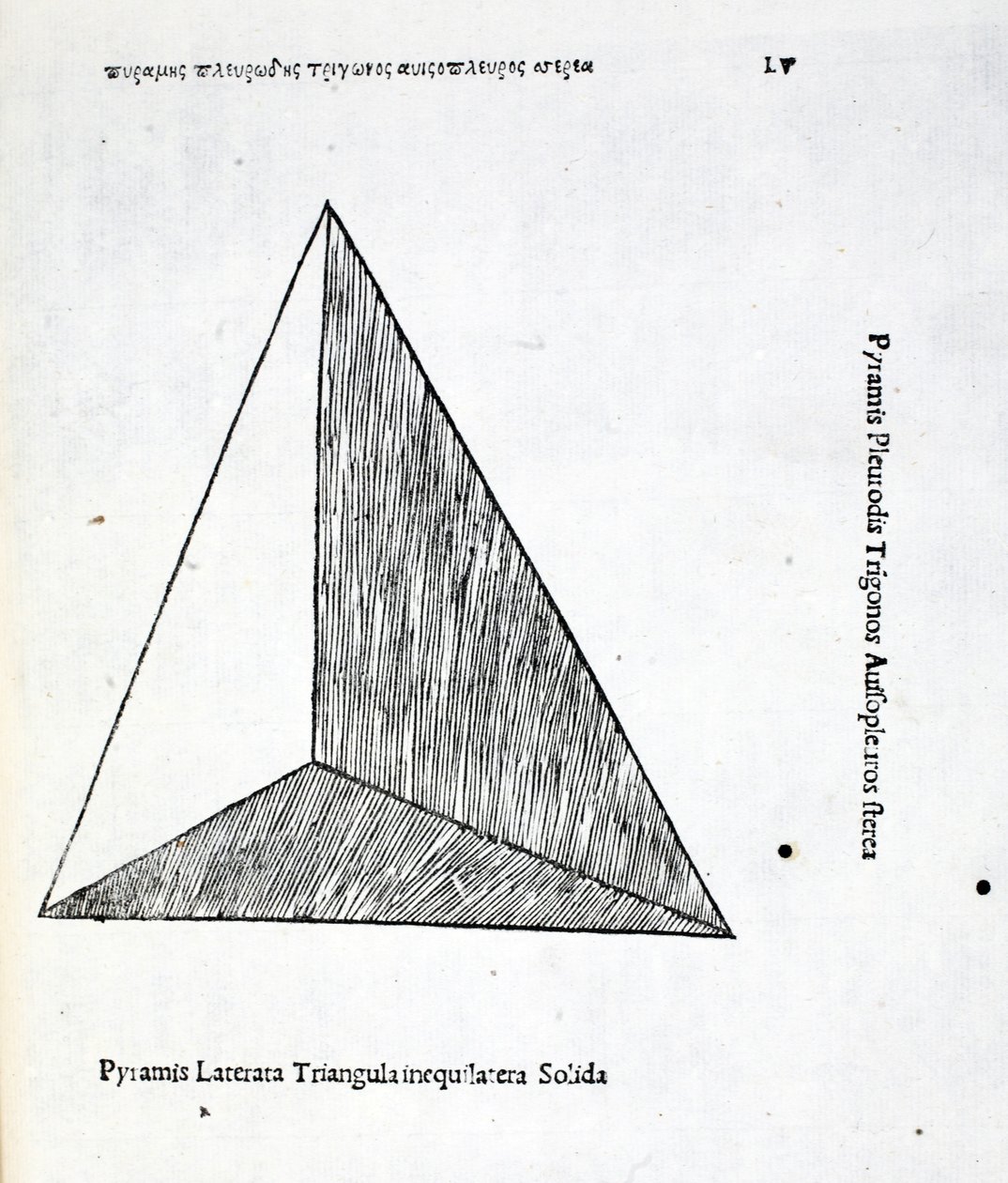 Pyramis laterata triangula inequilatera solida, illustratie uit 