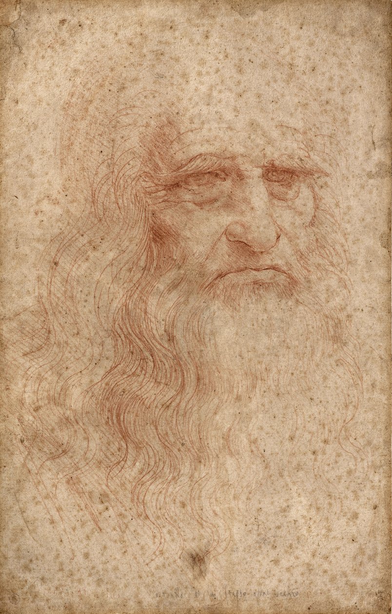 Zelfportret door Leonardo da Vinci