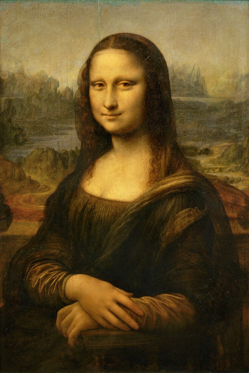 De Mona Lisa (schilderij) door Leonardo da Vinci