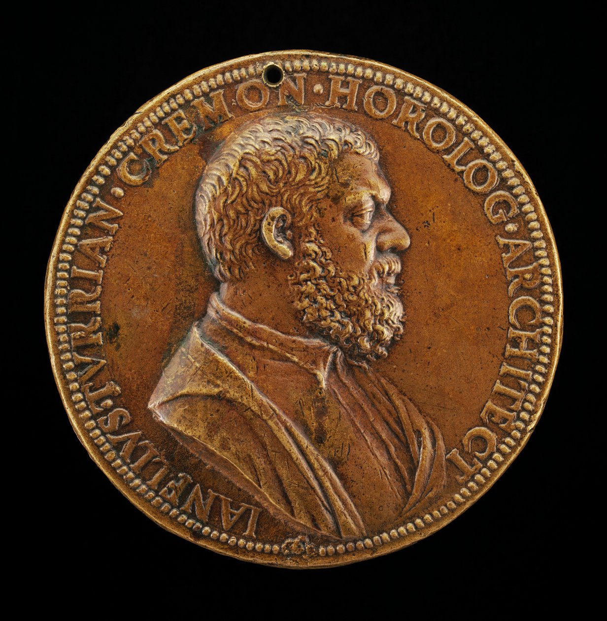Giannello della Torre van Cremona, 1500-1585, Ingenieur in Dienst van Karel V voorzijde door Leone Leoni