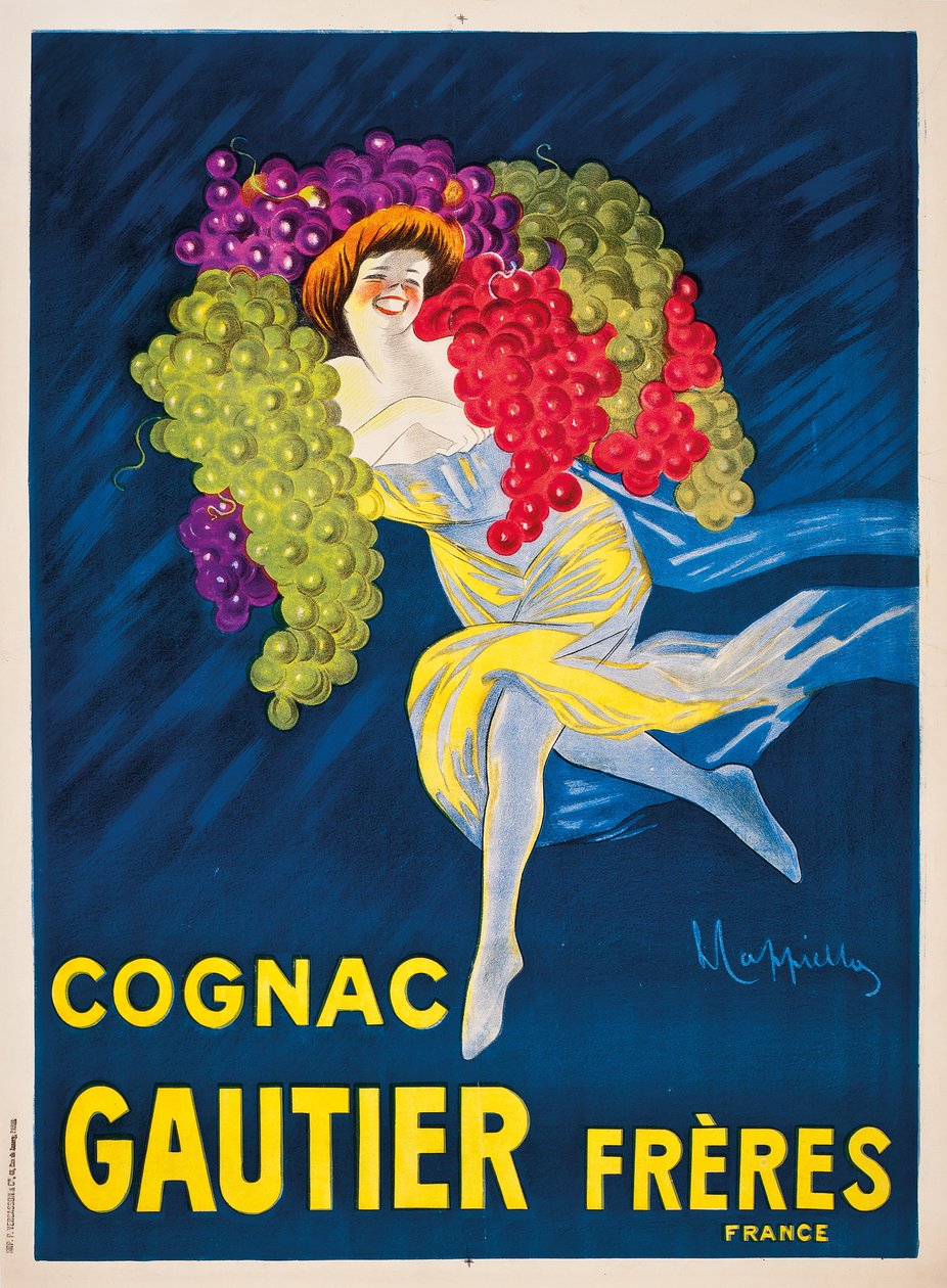 Een reclameposter voor Gautier Freres cognac, 1907 door Leonetto Cappiello