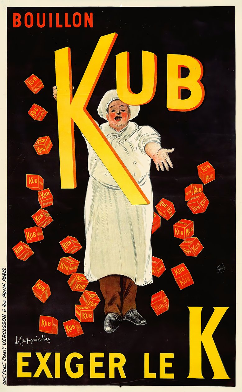 Bouillon Kub door Leonetto Cappiello