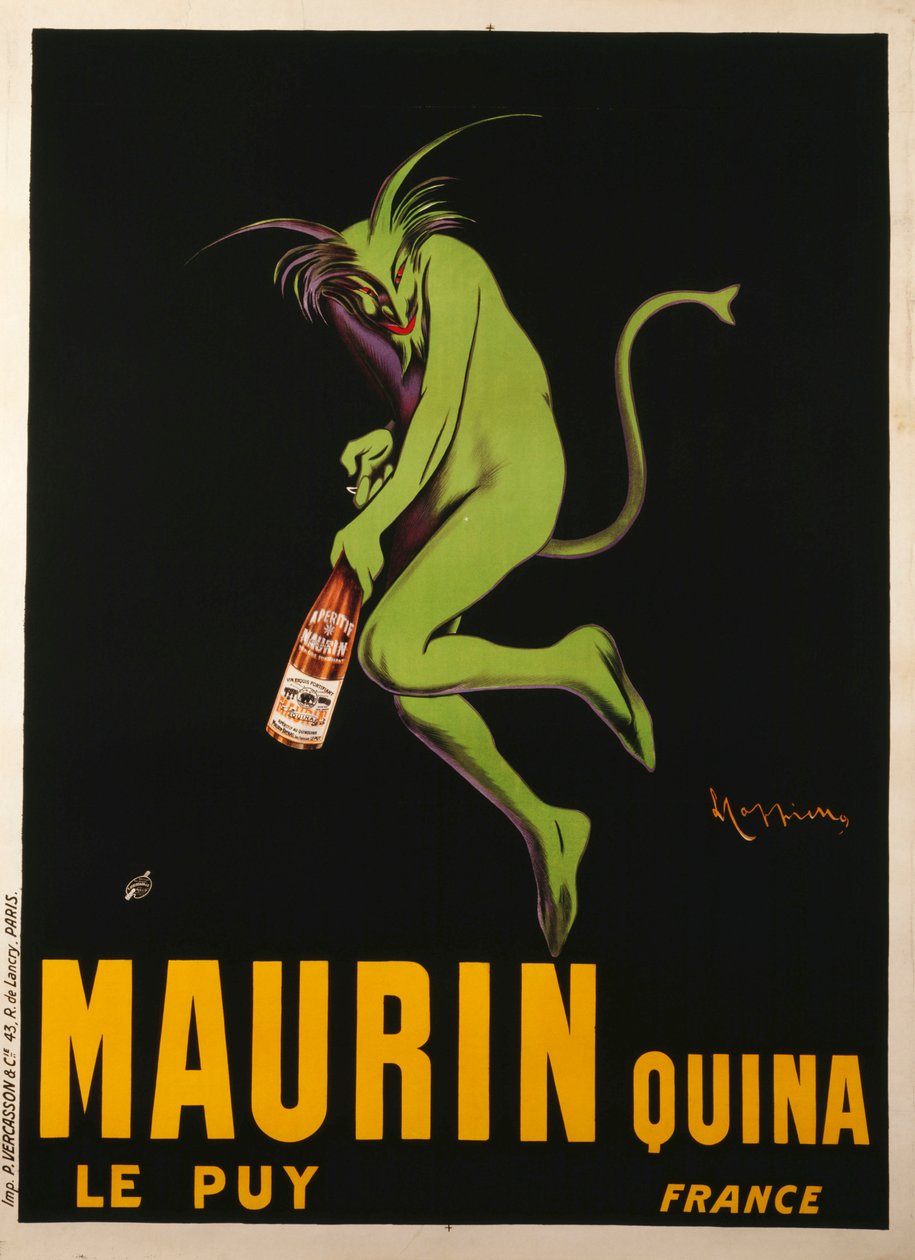 Maurin Quina, ca. 1922 door Leonetto Cappiello