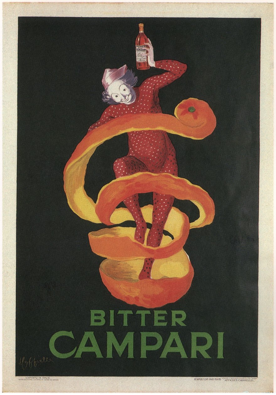 Reclame voor Bitter Campari door Leonetto Cappiello