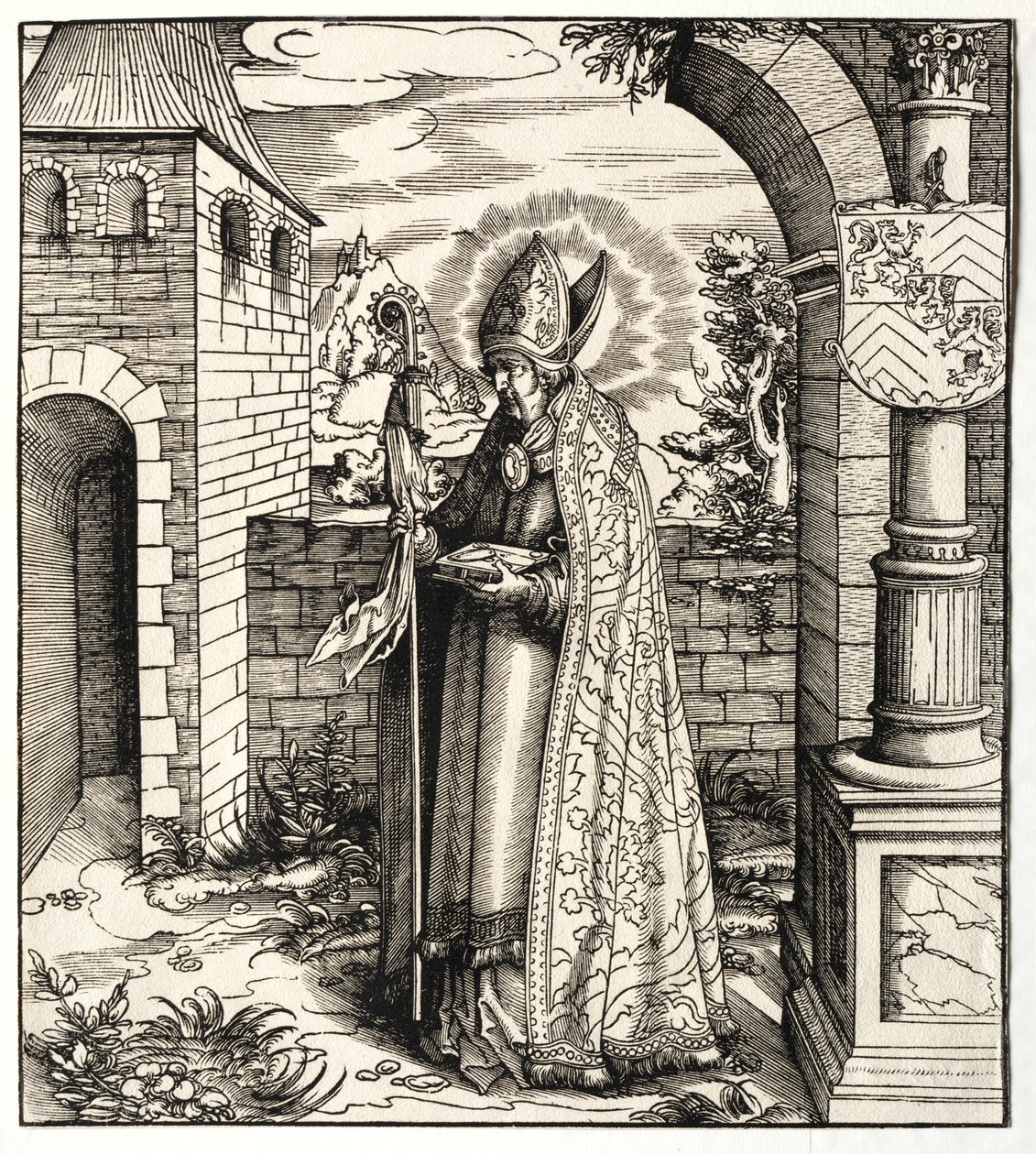 Heiligen verbonden met het Huis van Habsburg: Een algemeen verslag van de voorouders door Leonhard Beck