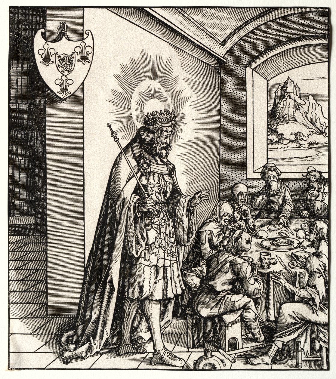 Heiligen Verbonden met het Huis van Habsburg: Een Algemeen Verslag van de Voorouders van Keizer Maximiliaan I door Leonhard Beck