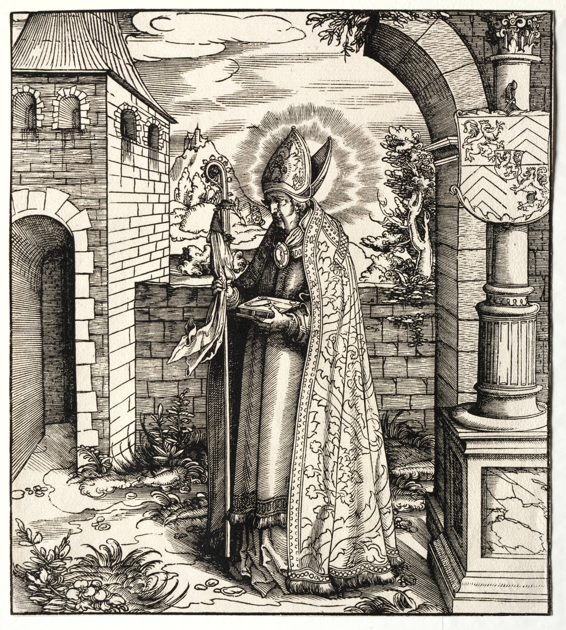 Heiligen Verbonden met het Huis van Habsburg: Een Algemeen Overzicht van de Voorouders van Keizer Maximiliaan I door Leonhard Beck