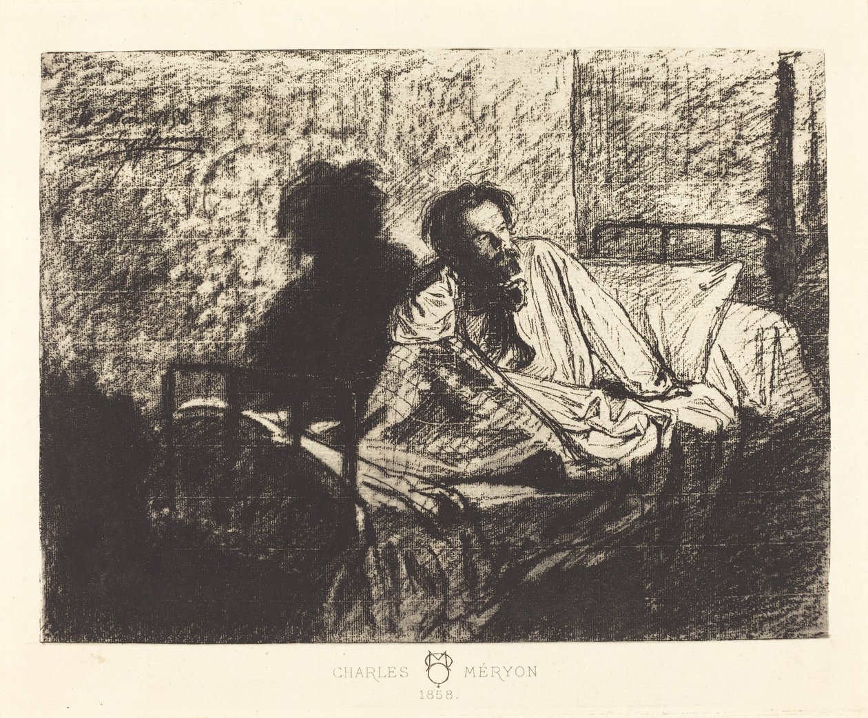 Charles Meryon door Leopold Flameng