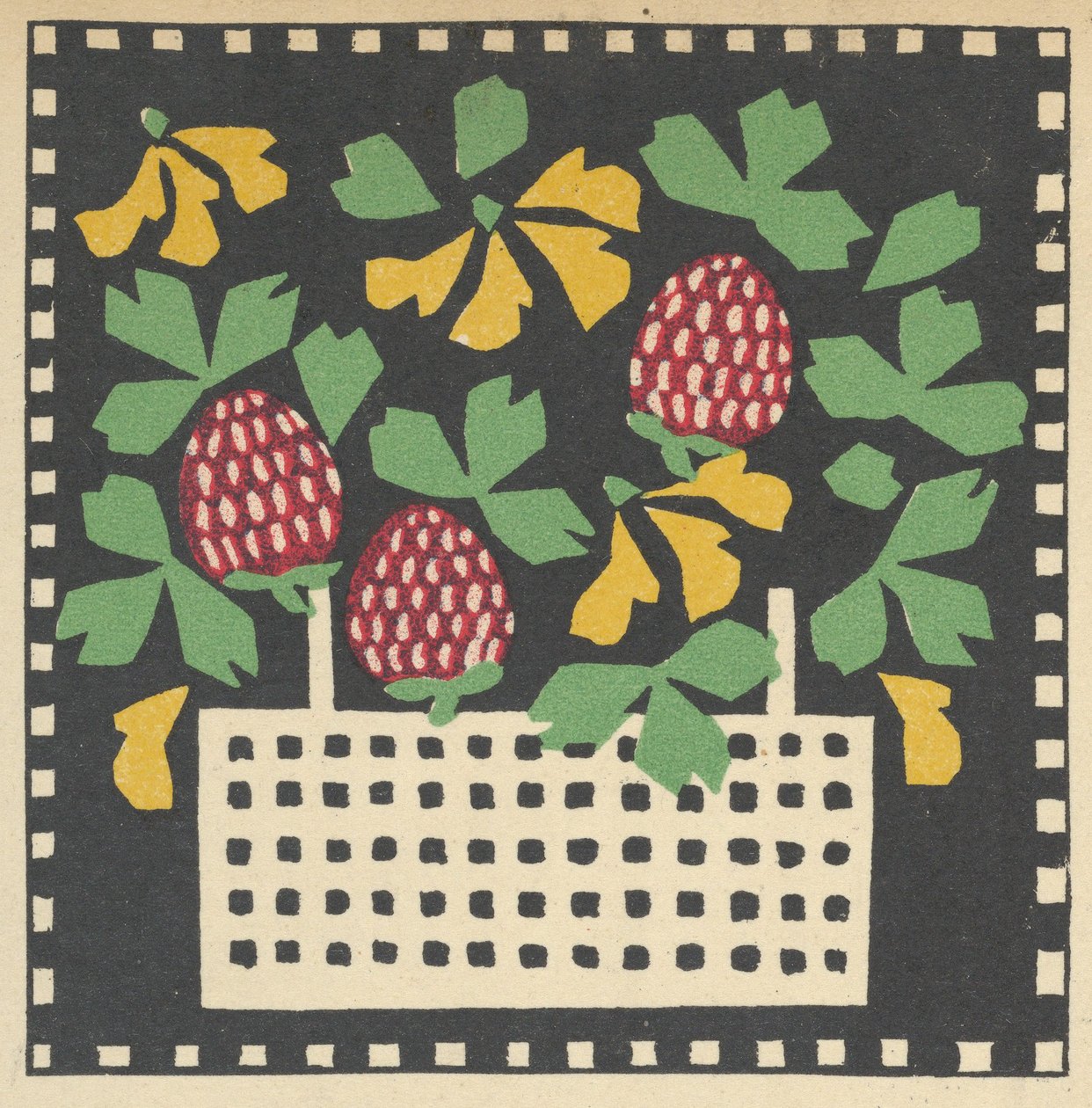 Mand met Bloemen, 1907 door Leopoldine Kolbe