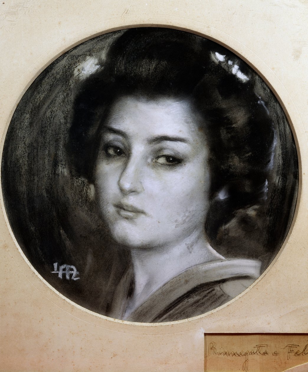 Madama Butterfly, schets door Leopoldo Metlicovitz voor de opera van dezelfde naam door Giacomo Puccini door Leopoldo Metlicovitz