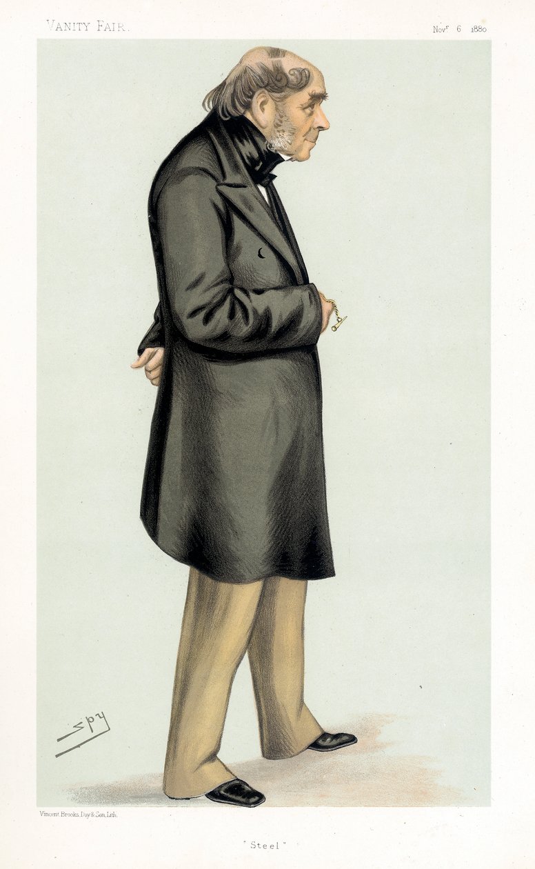 Henry Bessemer, Britse ingenieur, uitvinder en industrieel, 1880 door Leslie Matthew Ward