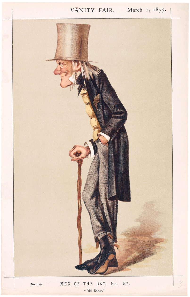 Professor Sir Richard Owen, FRS, KCB, natuuronderzoeker, 1873 door Leslie Matthew Ward