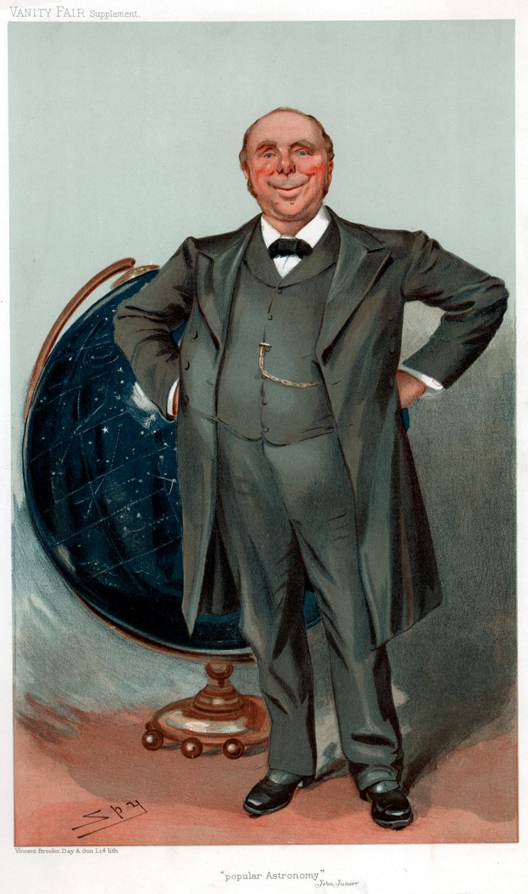 Robert Stawell Ball, Britse astronoom, wiskundige, docent en popularisator van wetenschap door Leslie Matthew Ward