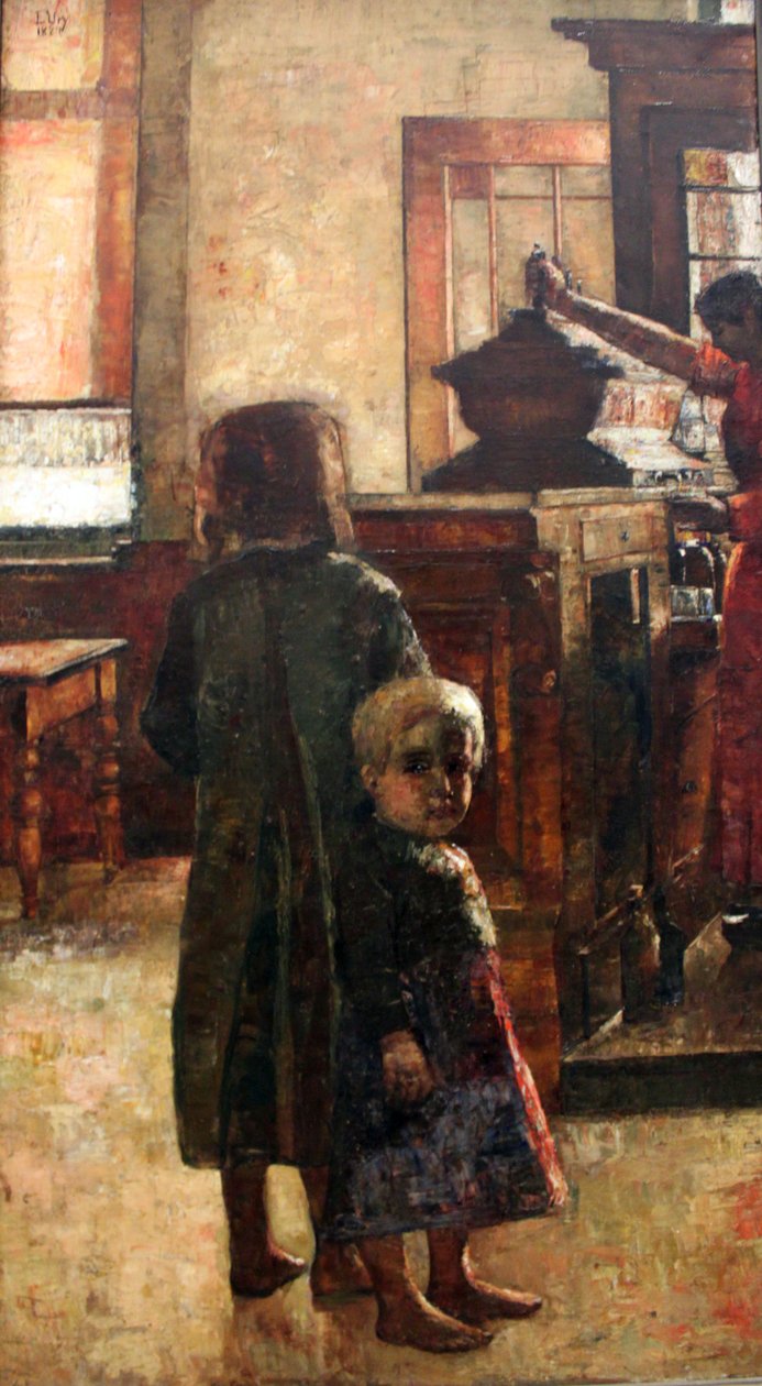 Vlaamse Herberg door Lesser Ury