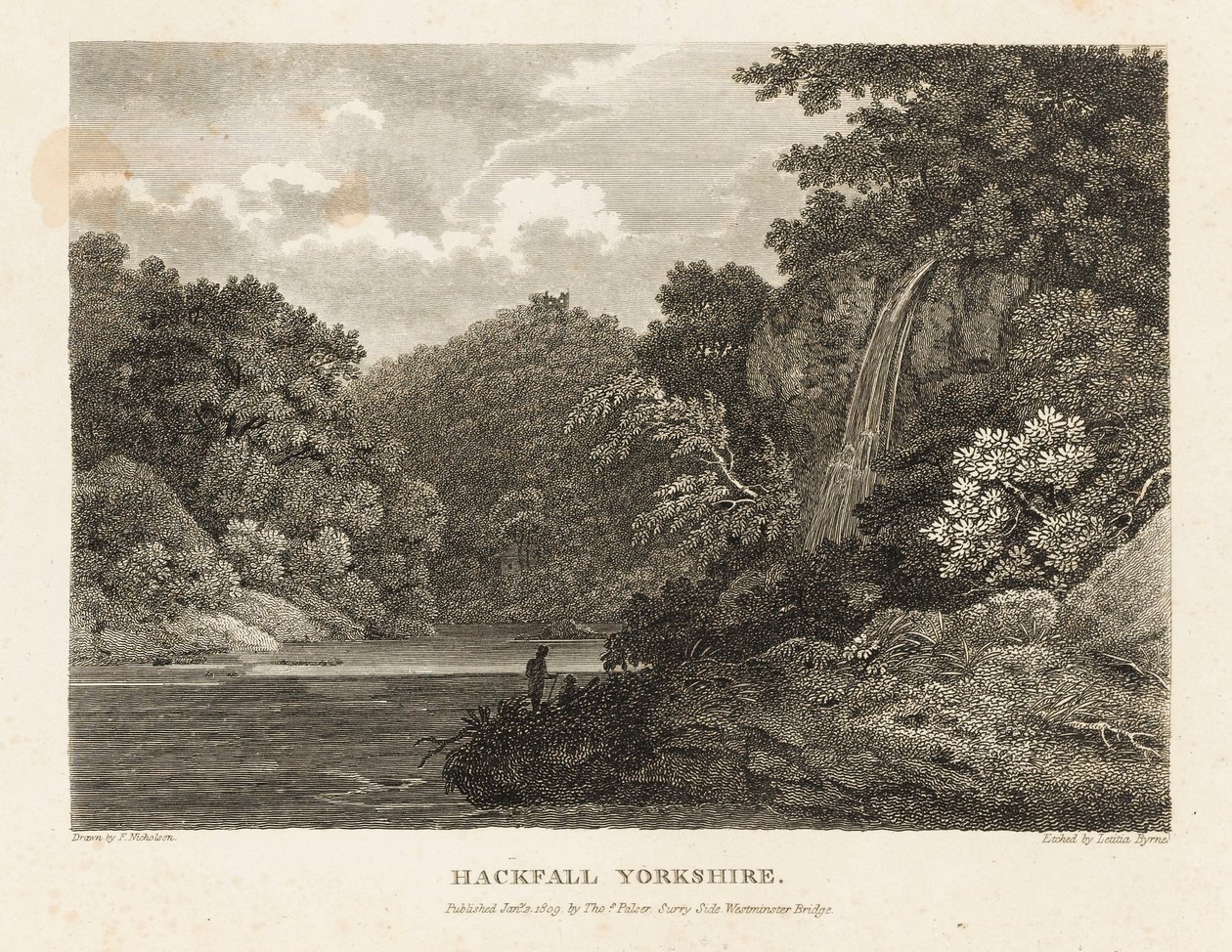 Hackfall, Yorkshire door Letitia Byrne