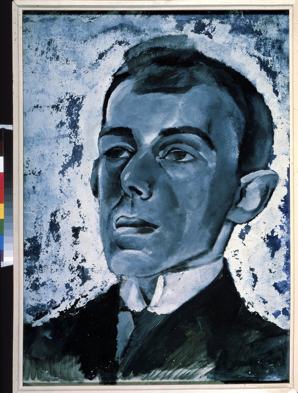 Portret van de dichter Ossip Mandelstam (1891-1938) door Lev Aleksandrovitc Bruni