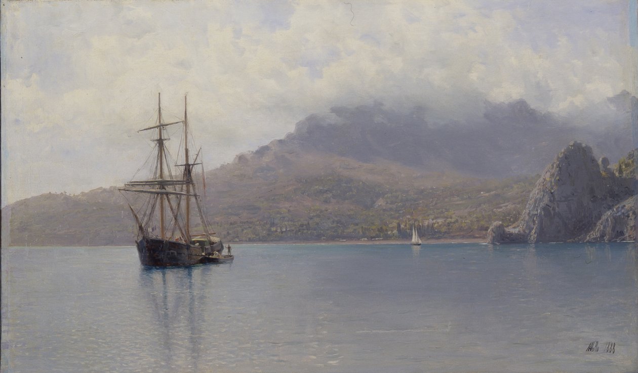 De Zee, 1888 door Lev Felixovich Lagorio