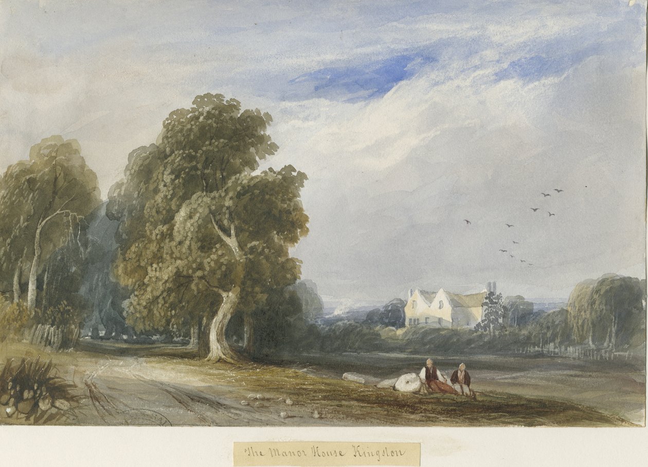 Kingstone - Het Landhuis door Lewis John Wood