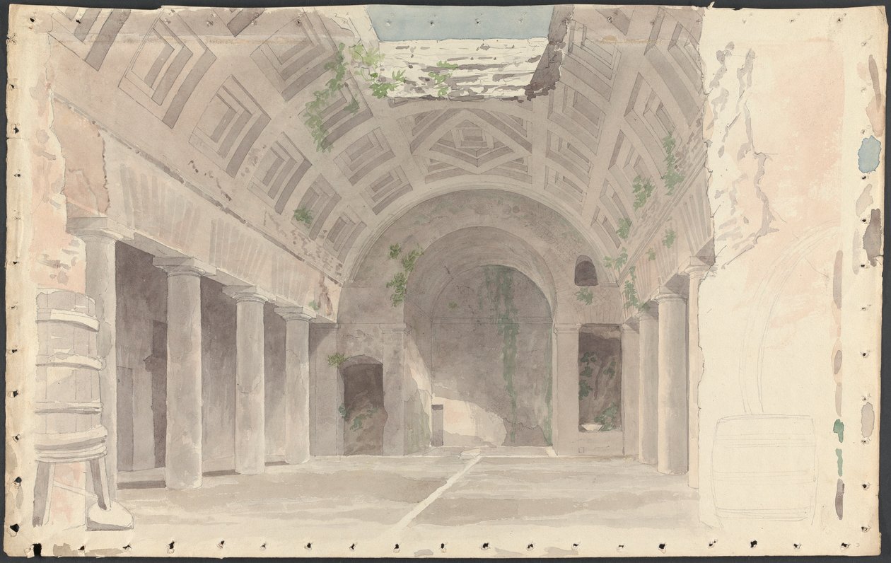 Een Romeinse villa door Lewis Vulliamy