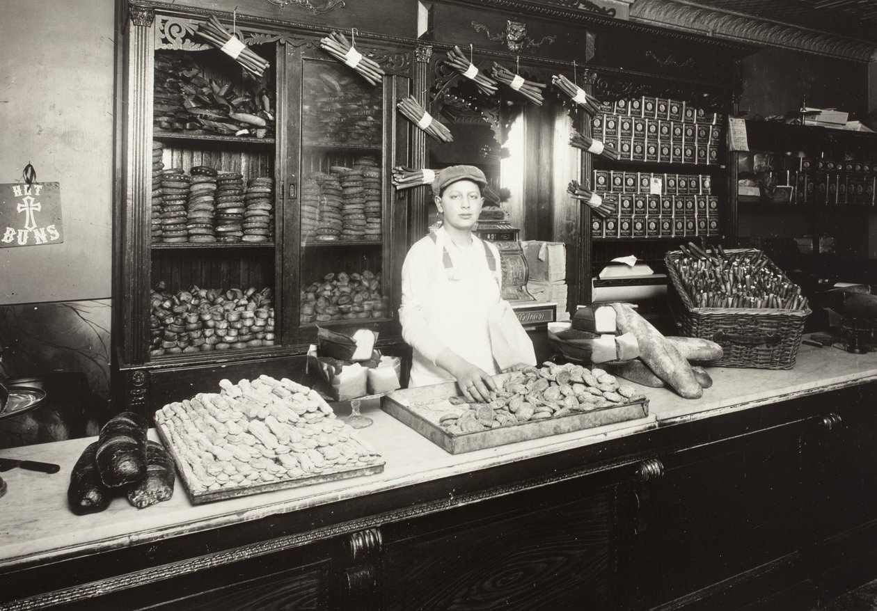 Bakkerijjongen door Lewis Wickes Hine