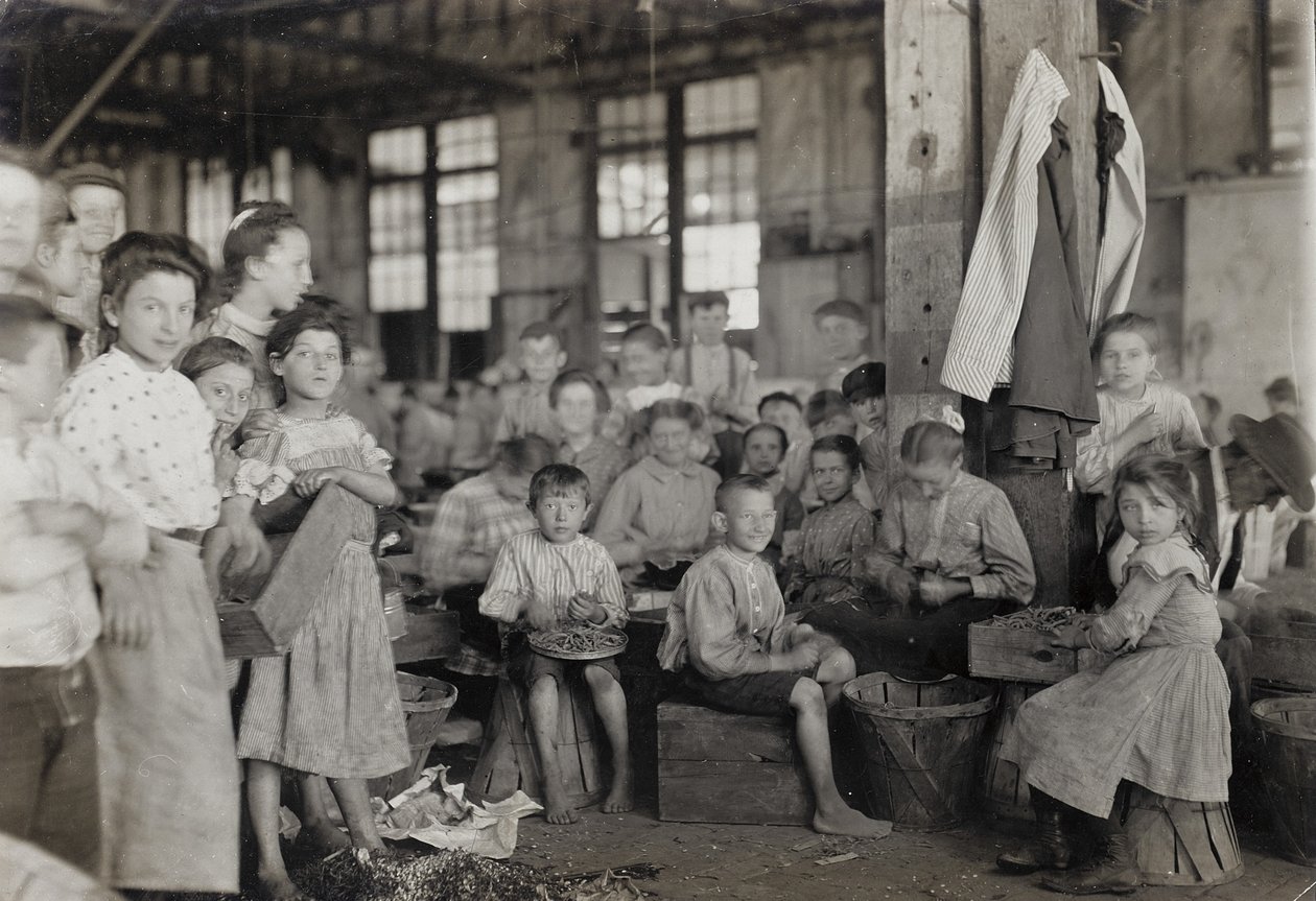 Baltimore, Maryland, juli 1909 door Lewis Wickes Hine