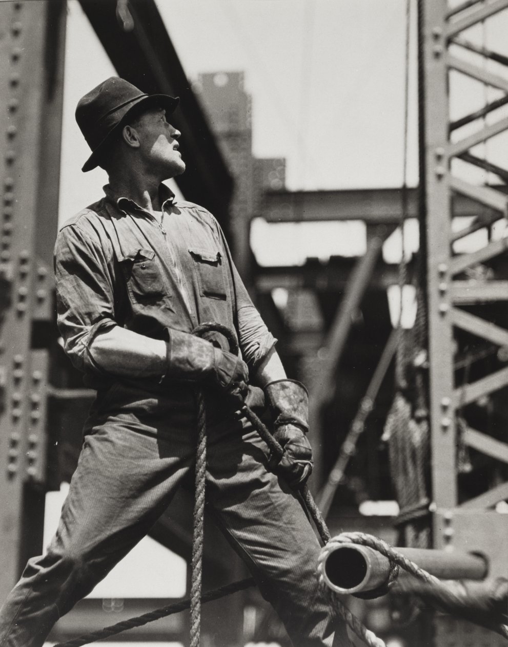 Derrick-Man door Lewis Wickes Hine