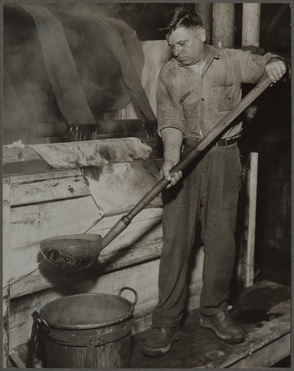 Stukken verven door Lewis Wickes Hine