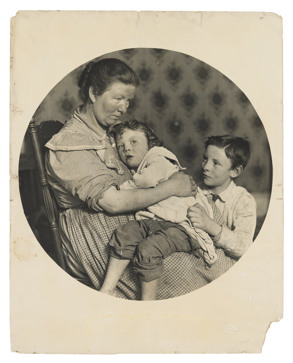 Madonna in een huurkazerne door Lewis Wickes Hine