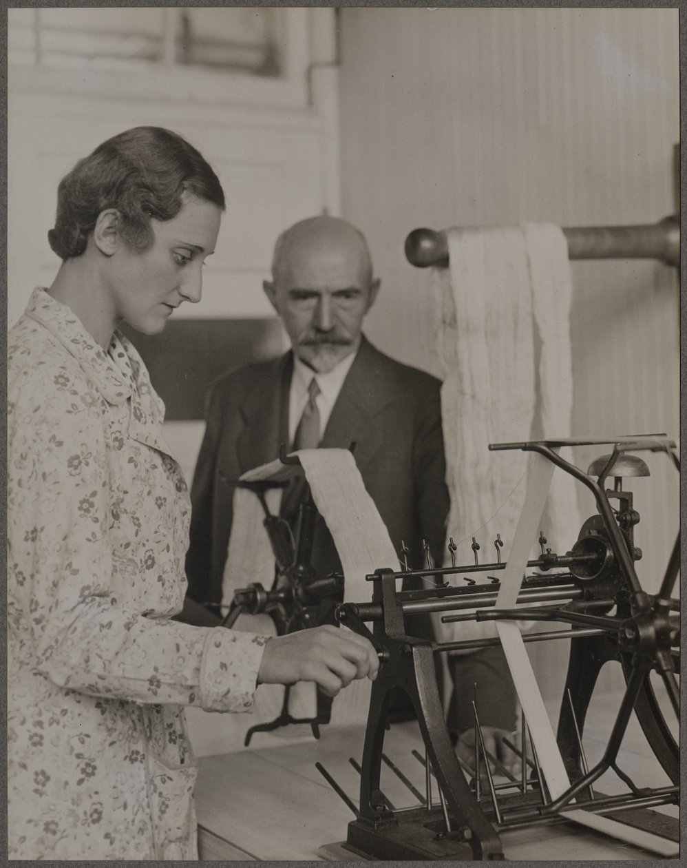 Gareninspectie door Lewis Wickes Hine