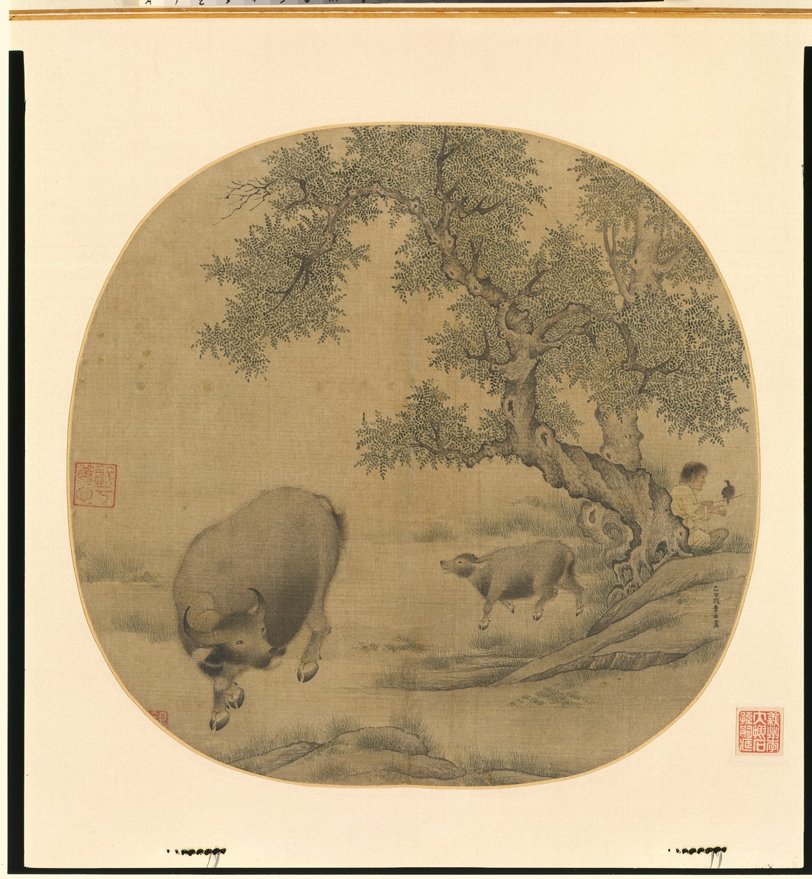 Man, Buffel en Kalf, 1205 of 1265 door Li You