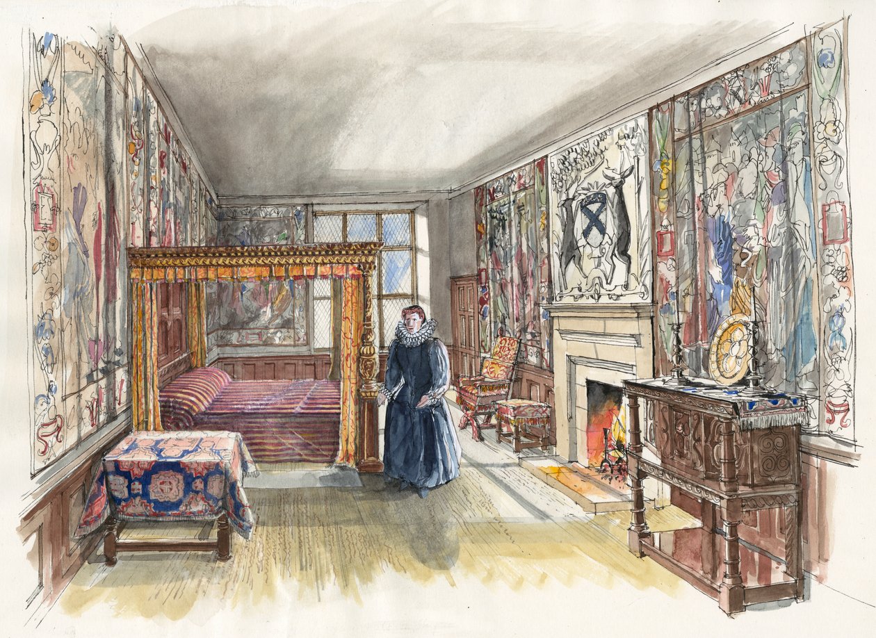 Hardwick Old Hall, 1601, ca. 2000-2010 door Liam Wales