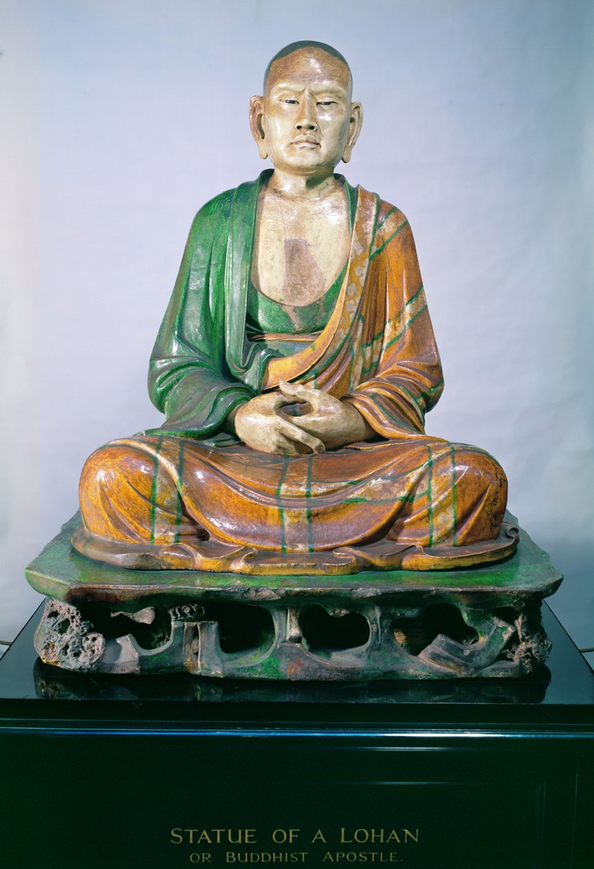 Steengoed Luohan, Liao-dynastie door Liao Dynasty Chinese School