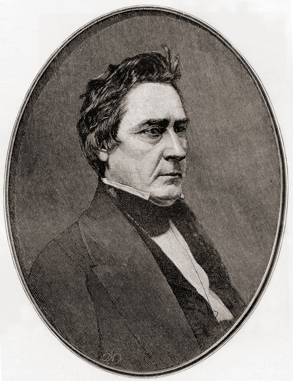 David Rice Atchison, uit The Century Magazine, gepubliceerd 1887 door Unbekannt Unbekannt