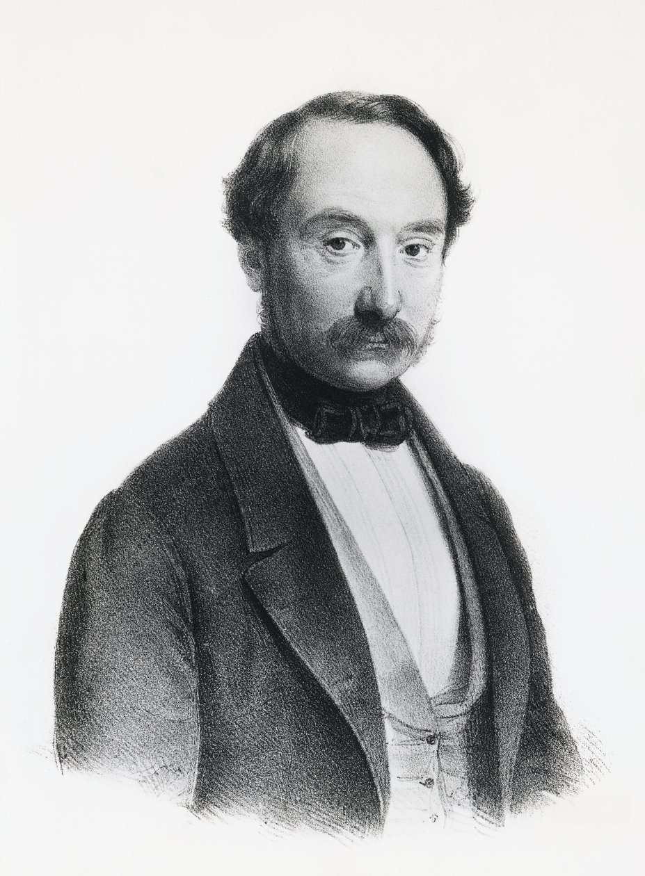 Portret van Francesco Rizzoli, Italiaanse politicus, arts en chirurg (gravure) door Unbekannt Unbekannt