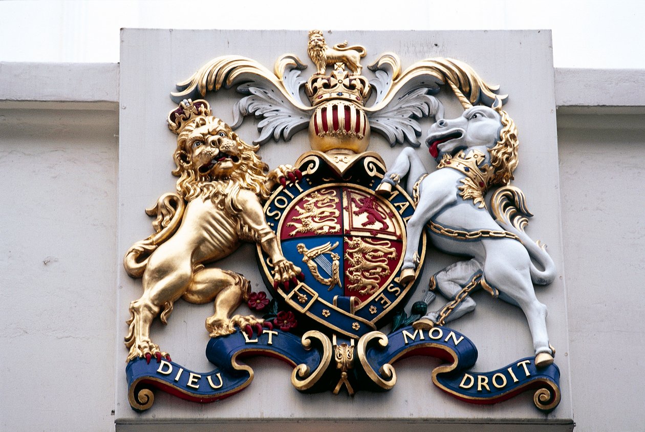 Koninklijk wapen van het Verenigd Koninkrijk, Theatre Royal, Drury Lane door Unbekannt Unbekannt