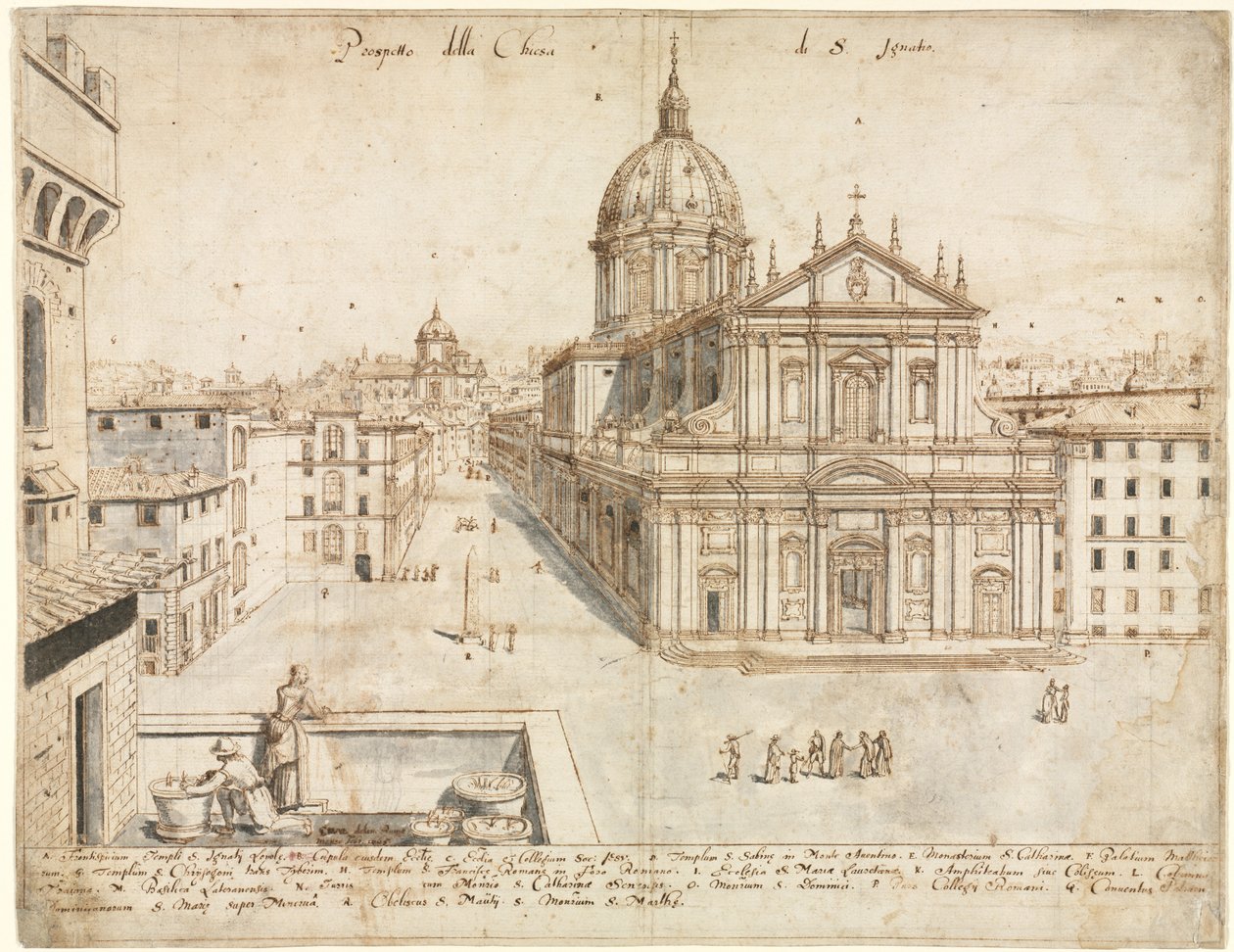 Achttien uitzichten van Rome: De kerk van Sant