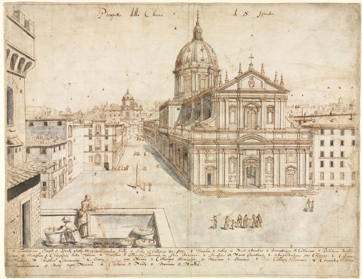 Achttien uitzichten van Rome: De kerk van Sant