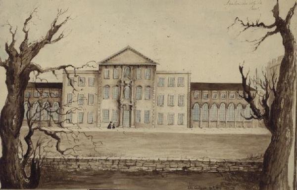 Aynhoe gezien vanuit de Tuinen door Lili Cartwright