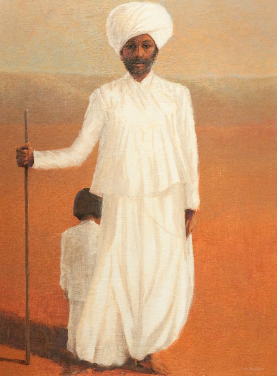 Man en kind II, 2010 door Lincoln Seligman