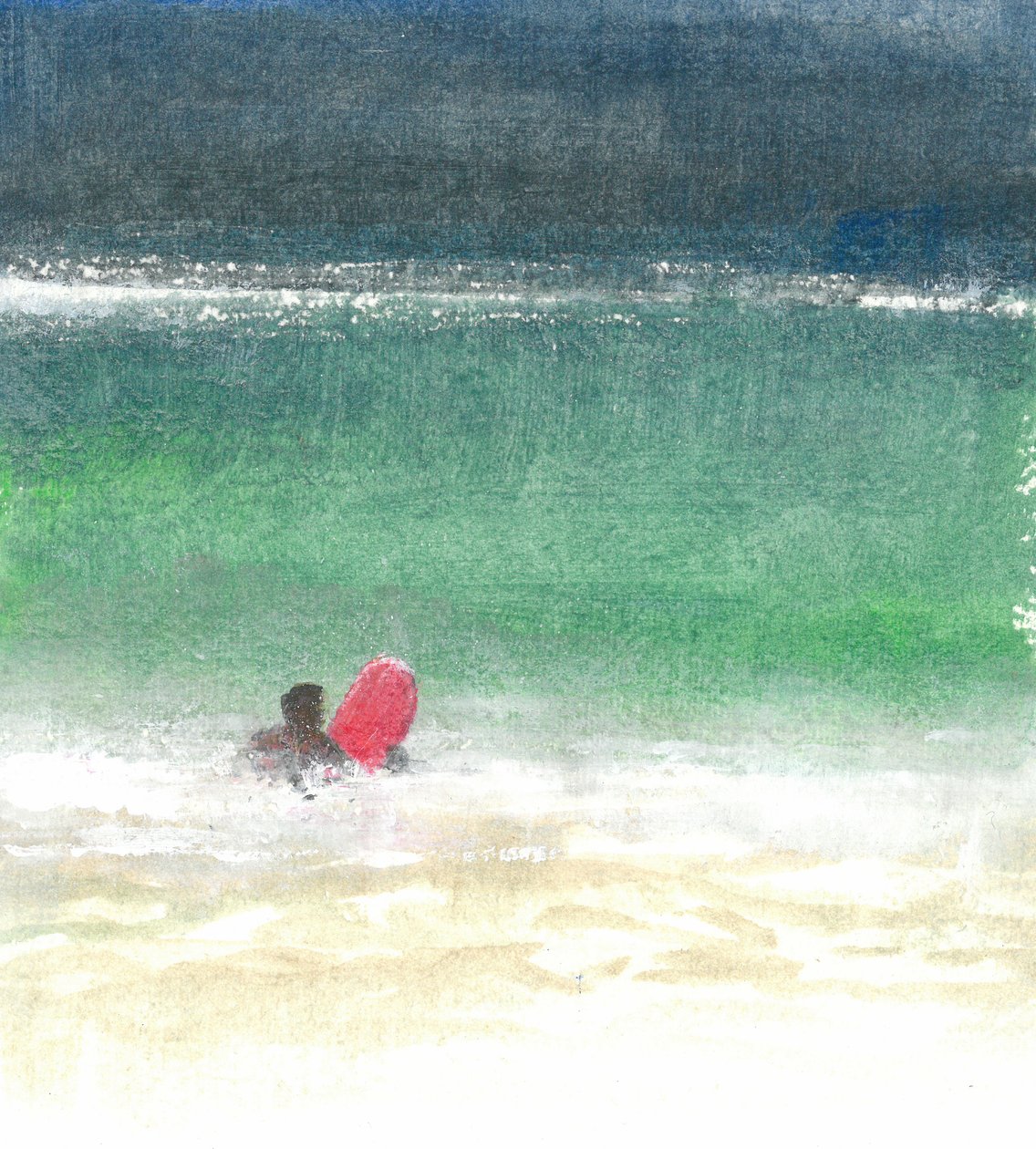 Surfen 2, Sri Lanka, 2015 door Lincoln Seligman