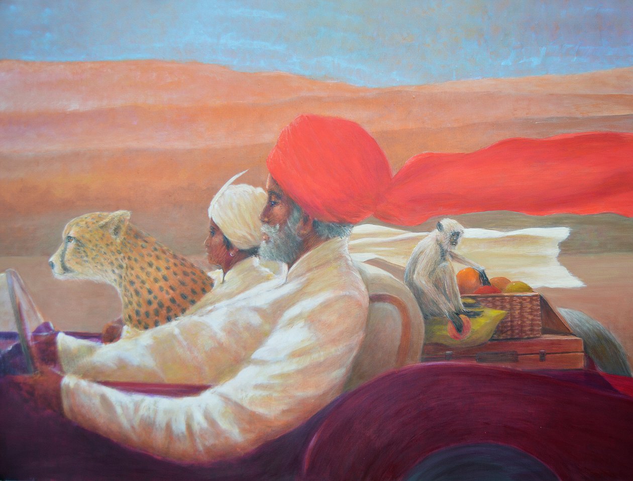 Apenpicknick op snelheid door Lincoln Seligman