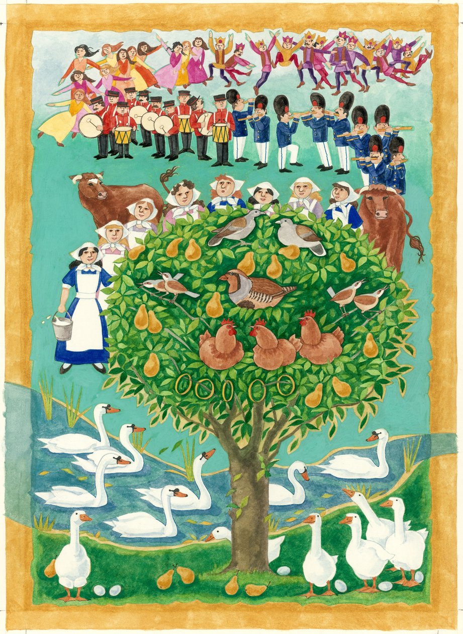 De twaalf dagen van Kerstmis, 1997 door Linda Benton