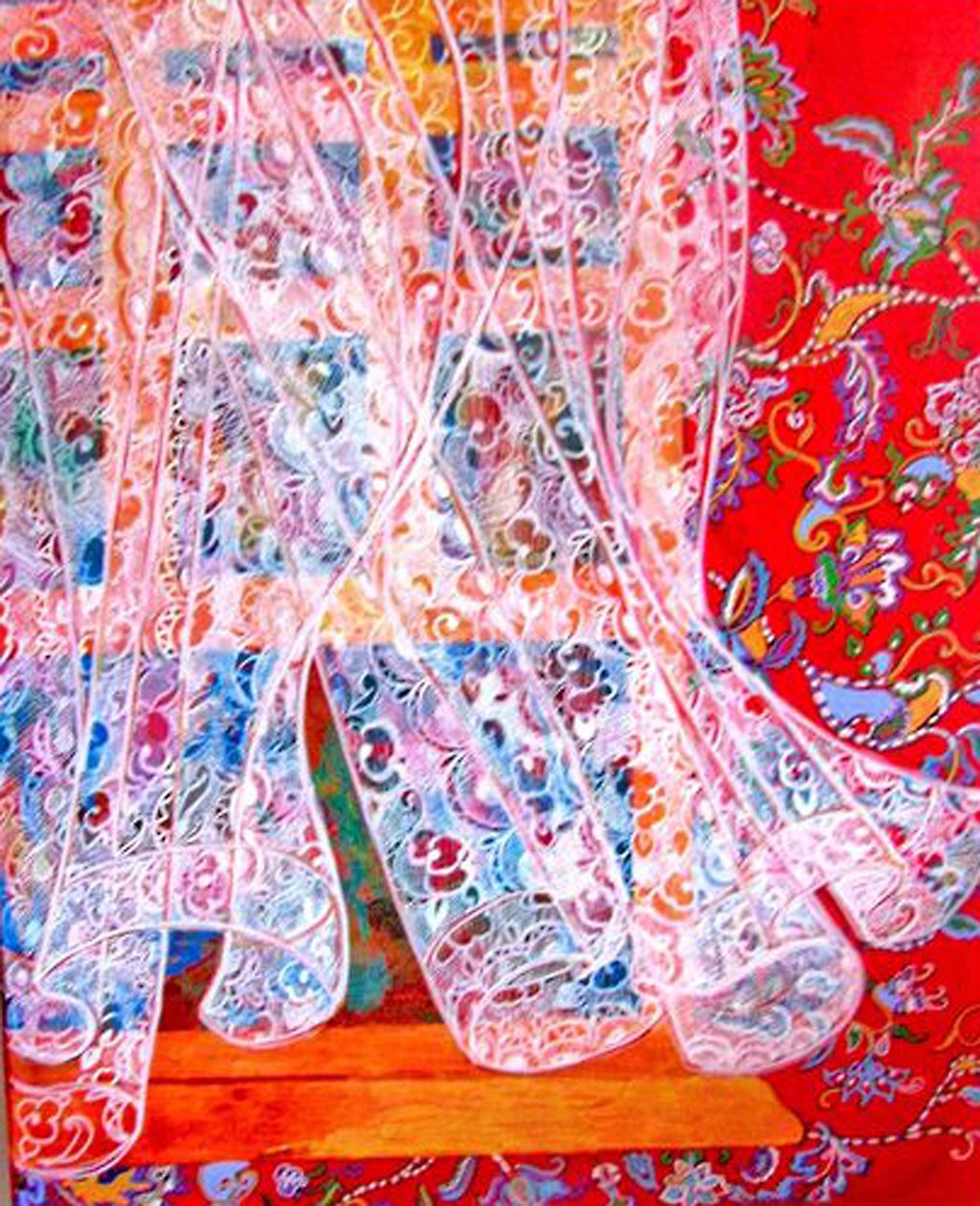 Cottage Wind, 2015 (gemengd) door linda arthurs
