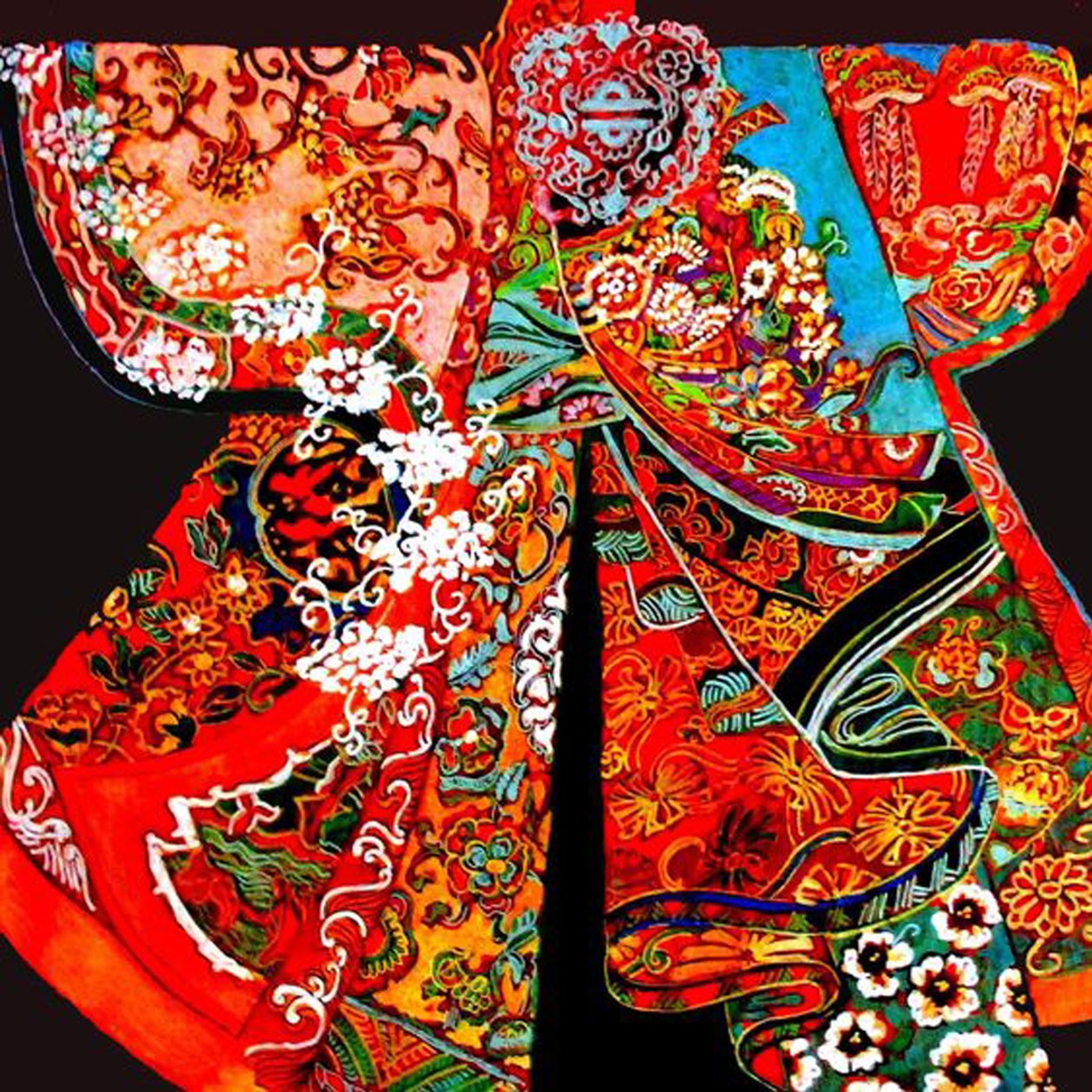 Kimono, 2014 door linda arthurs