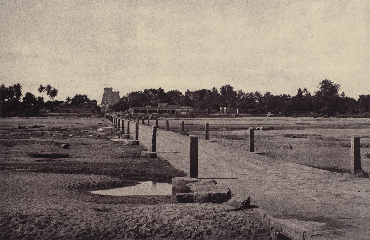 Madura: De Vygay Rivier, met Dijk, naar Madura door Linnaeus Tripe