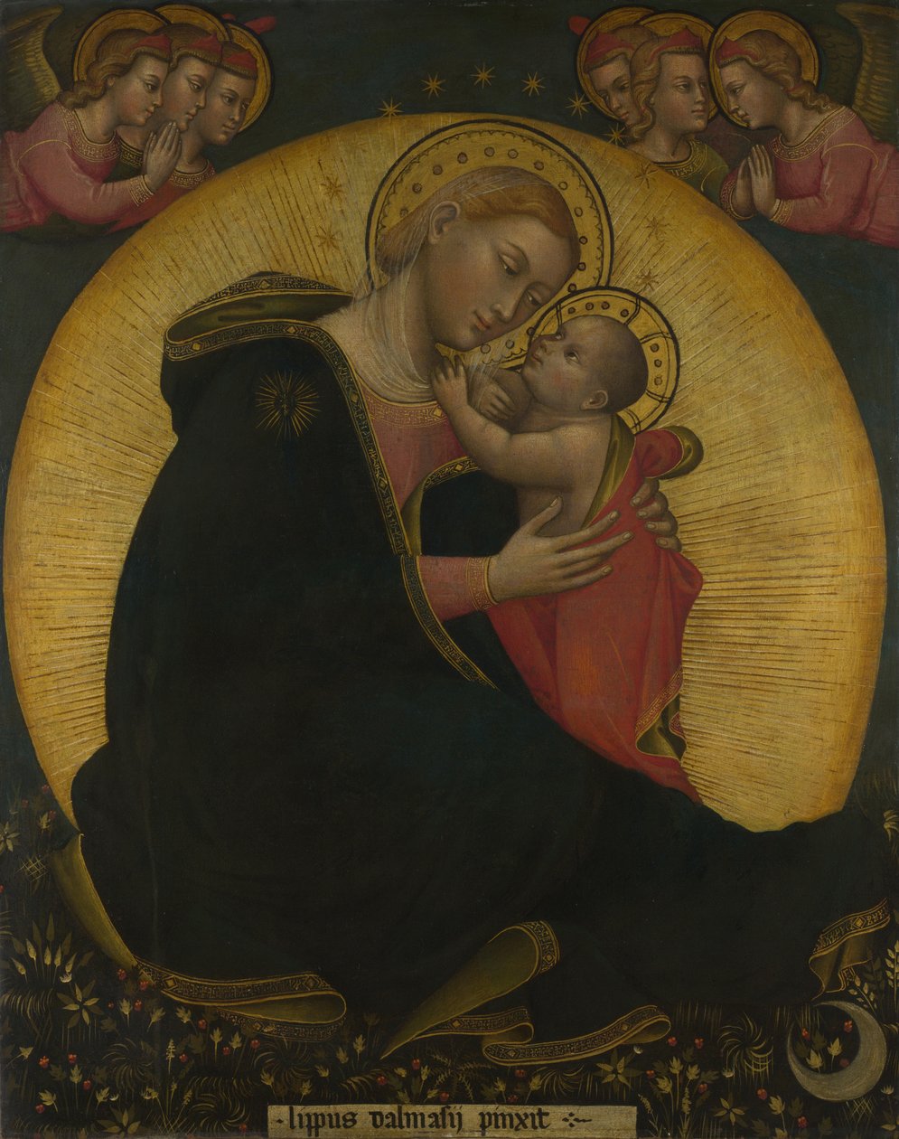 De Maagd van Nederigheid Madonna dell Umiltà door Lippo di Dalmasio Scannabecchi