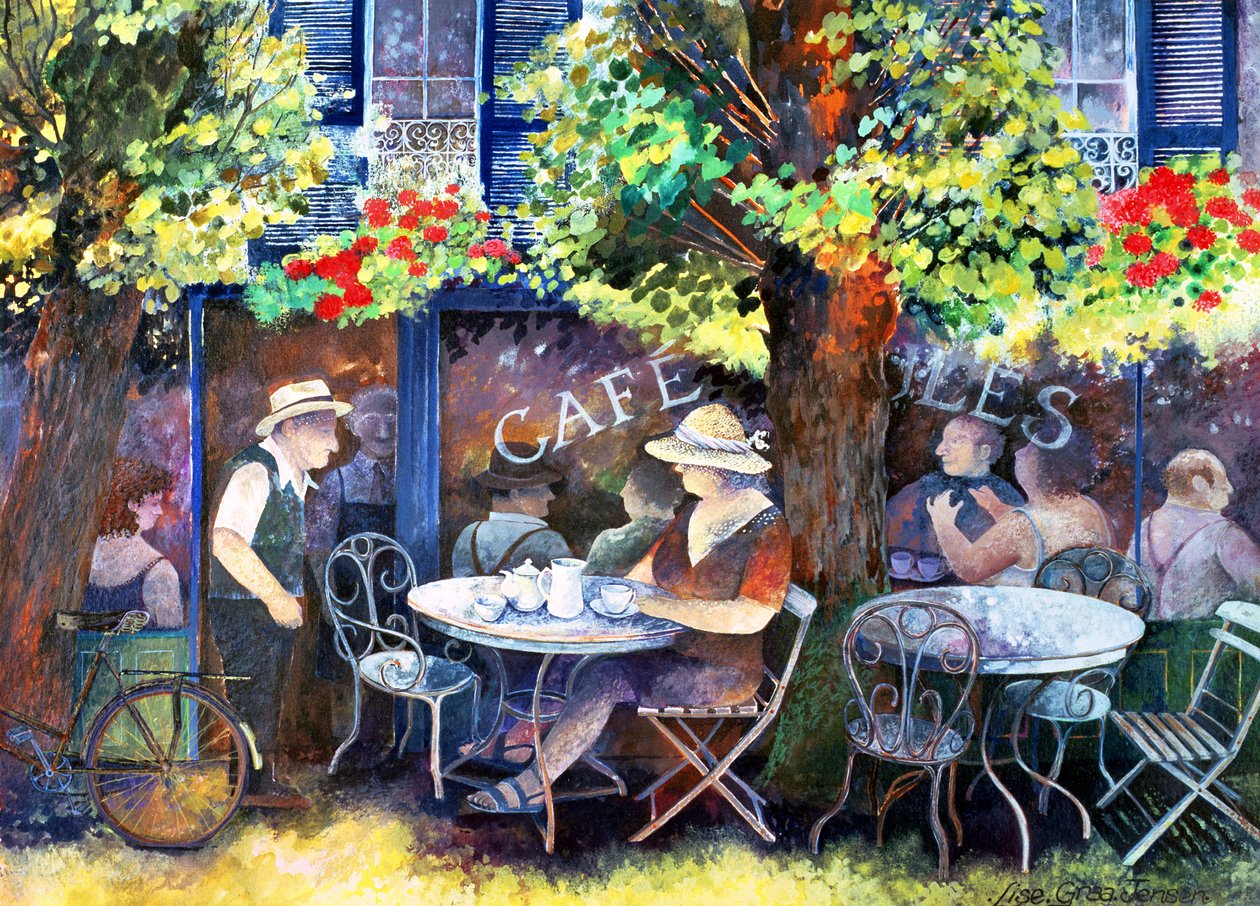 Café Jules, 1994 door Lisa Graa Jensen