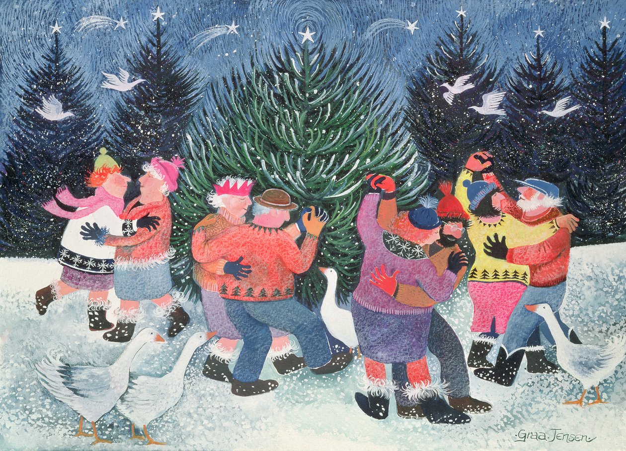 Dansen rond de boom door Lisa Graa Jensen