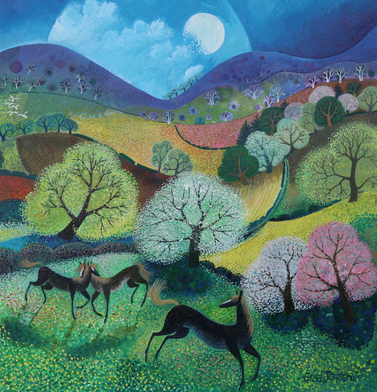 Zwart Paard, 2024 door Lisa Graa Jensen
